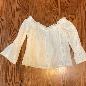 Boutique off the shoulder top. So cute!